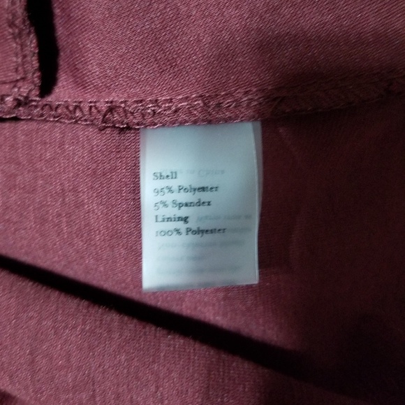 KALANI HILLIKER for Alyce Burgundy Romper Dress - Picture 6 of 7